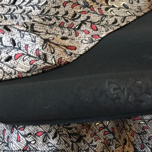 Vintage ADRIANNA PAPELL Beaded Silk Dress sz 8 - Picture 8 of 8